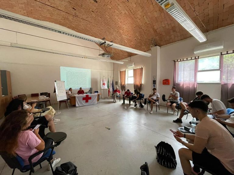La Croce Rossa di Rieti accoglie i volontari del Servizio Civile Universale
