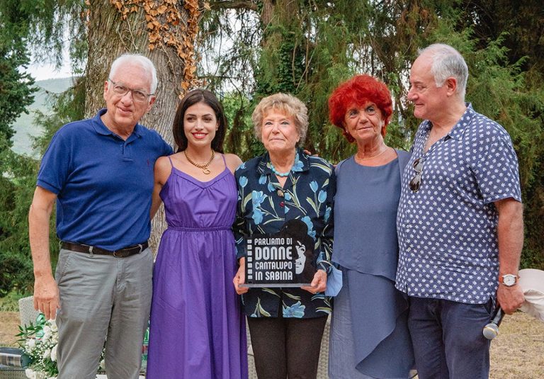 Cantalupo in Sabina, Premio “Donne in prima fila” a Dacia Maraini