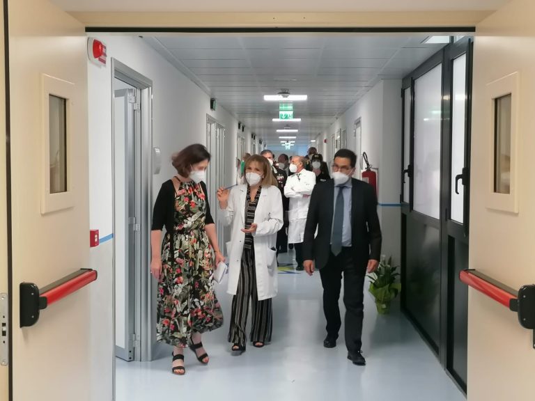 Inaugurazione nuovi reparti de Lellis, Calisse: “Notizia positiva per la sanità reatina, mi auguro sia sempre messa al centro”