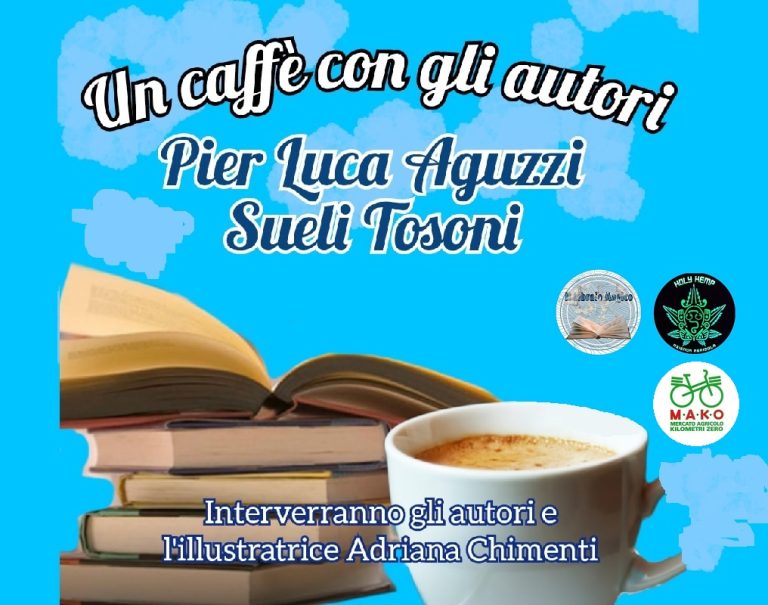 “Un caffè con gli autori”, venerdi 29 luglio al Mako. Presentazione libri “Quanto pesa il cielo?” e “Introspezione”
