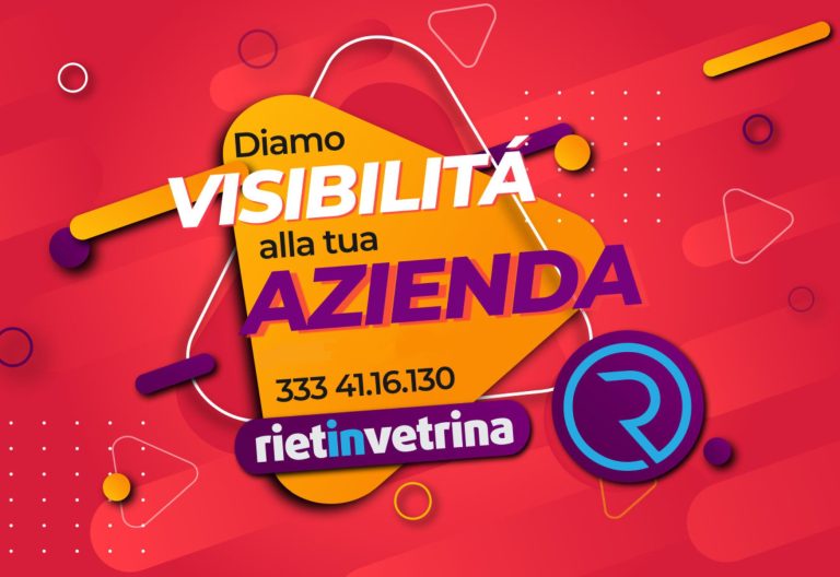 Pubblicizza la tua Attività con Rietinvetrina