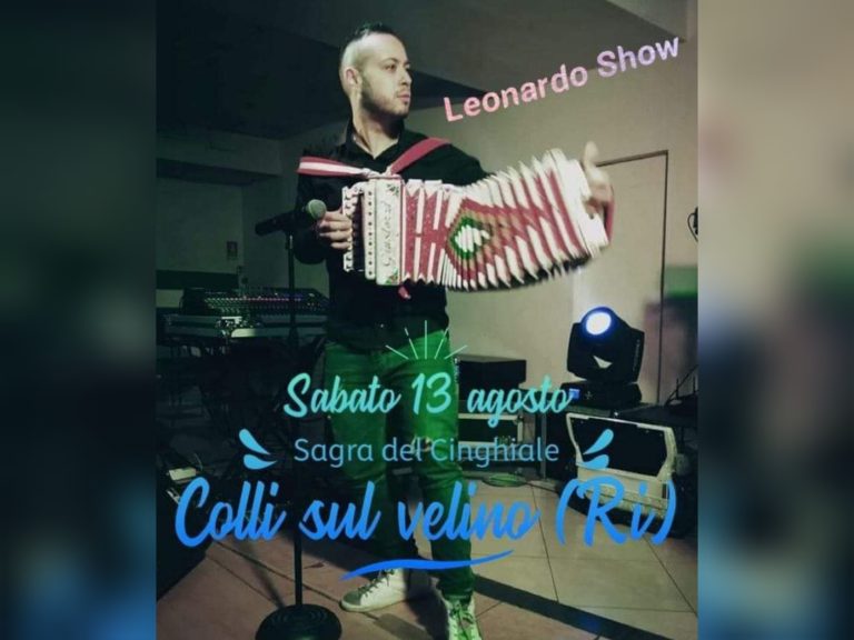 Sabato 13 agosto a Colli sul Velino “Festa del Cinghiale” e serata danzante