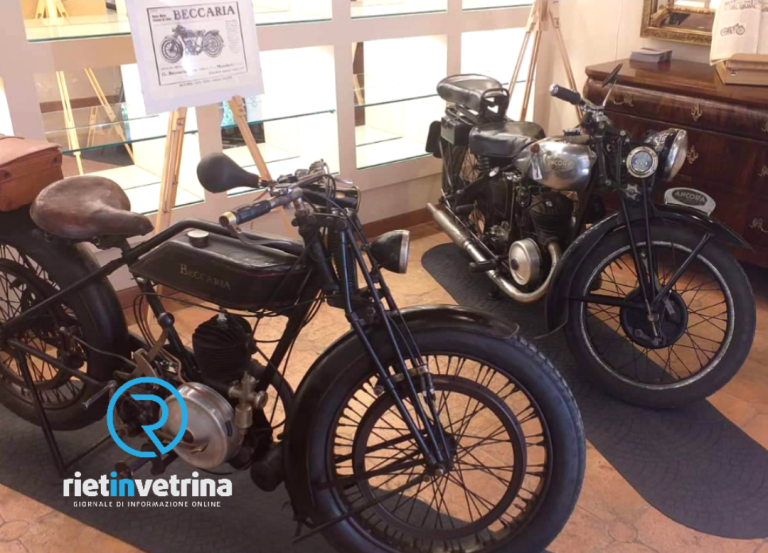 In via Roma a Rieti la mostra “Motociclistica Italiana – Storia e Cultura”