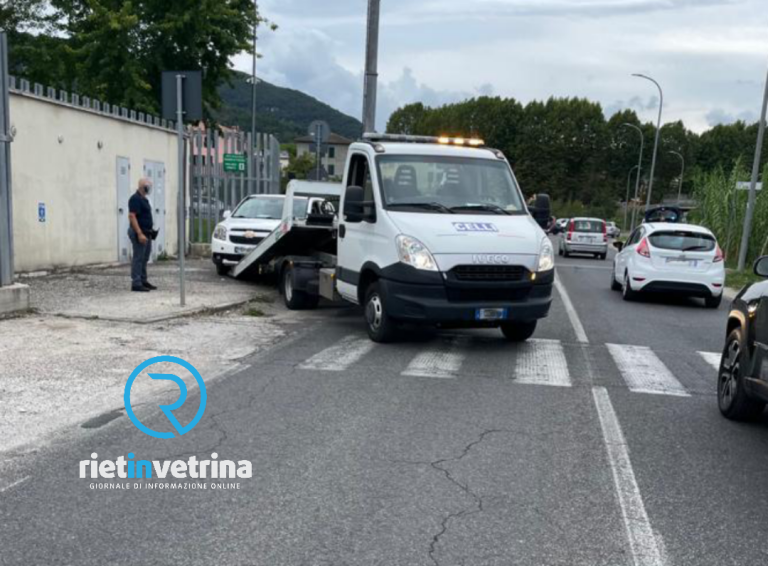 Incidente stradale in via Togliatti altezza caserma Finanza