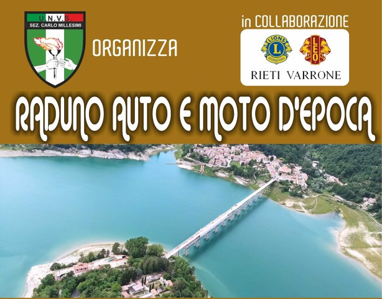 Il 28 agosto a Fiumata raduno auto e moto d’epoca