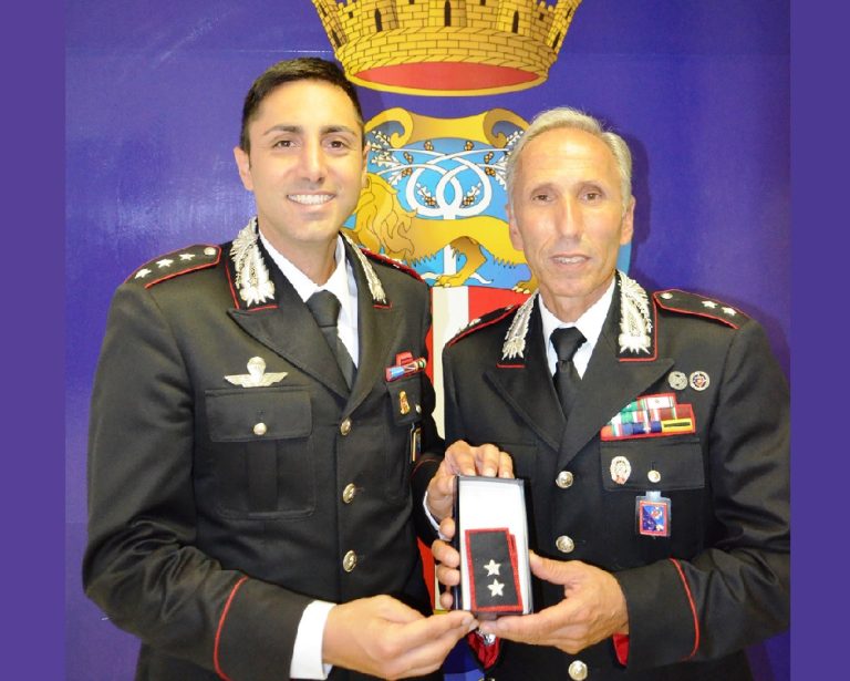 Giuseppe Lanuzza, Comandante Sezione Operativa Radiomobile Carabinieri Rieti, promosso Tenente