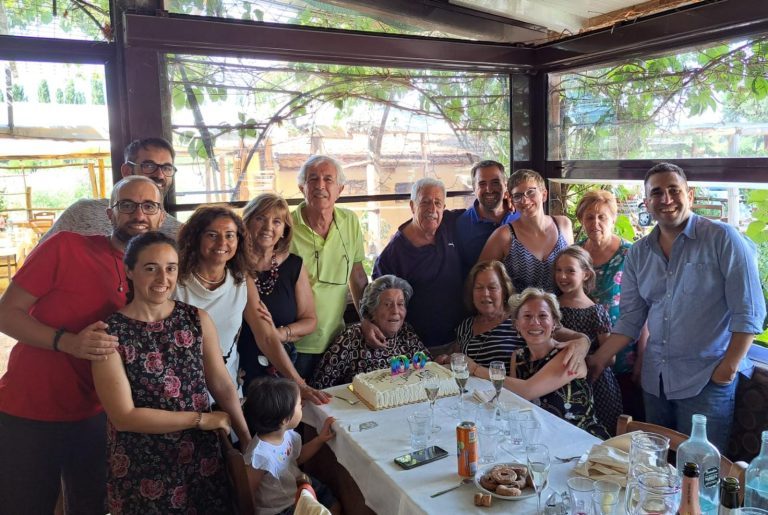 Auguri a Santina per aver raggiunto i cento anni