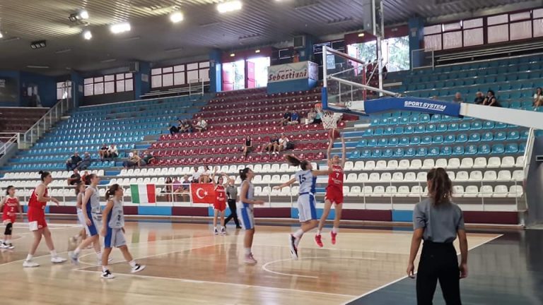 Al PalaSojourner l’amichevole di basket U16 femminile Italia – Turchia