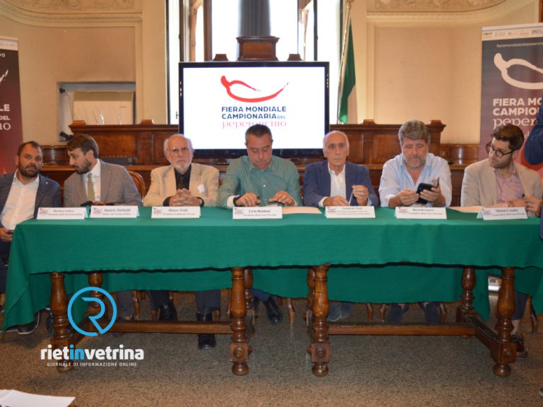 Presentata l’edizione 2022 della Fiera Mondiale del Peperoncino di Rieti