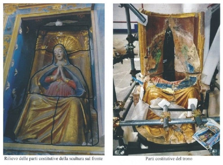 Grazie ai fondi raccolti con la mostra “Artisti della Solidarietà” finanziato restauro Madonna di Sommati di Amatrice