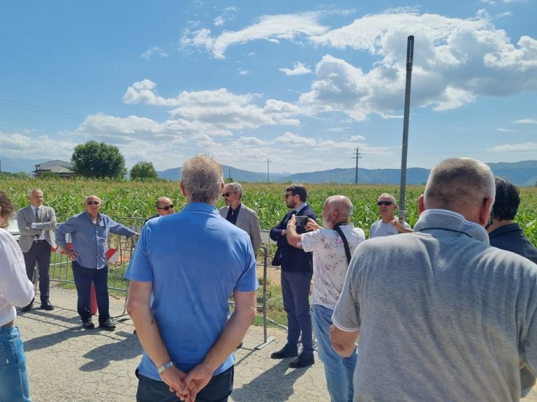 Inaugurato il nuovo metanodotto della Piana Reatina