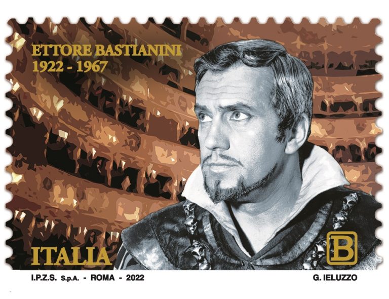 Emesso francobollo dedicato a Ettore Bastianini nel centenario della nascita