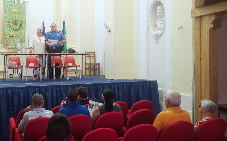 I Carabinieri di Poggio Mirteto incontrano gli anziani di Salisano