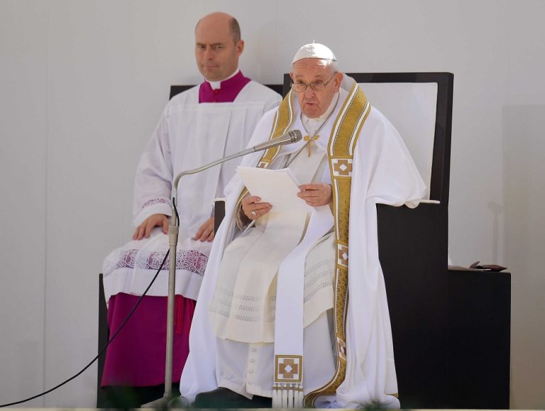 Papa Francesco ha accolto la comunità di Contigliano