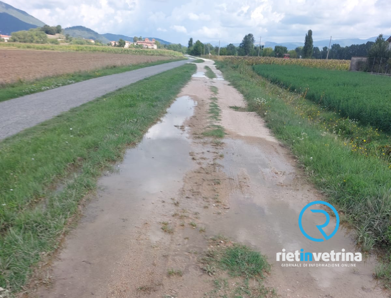 SEI TU IL REPORTER – “In foto perdite di acqua dal sottosuolo zona Terria – Contigliano”