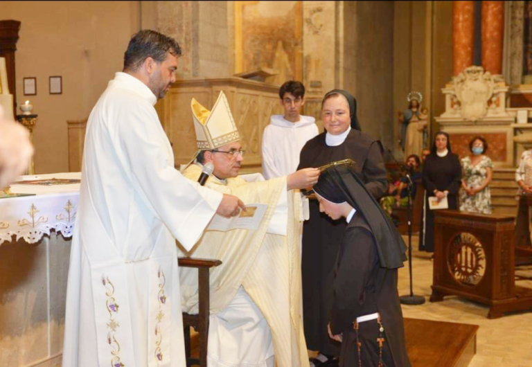 Suor Francesca Maria Ercole ha pronunciato i voti solenni