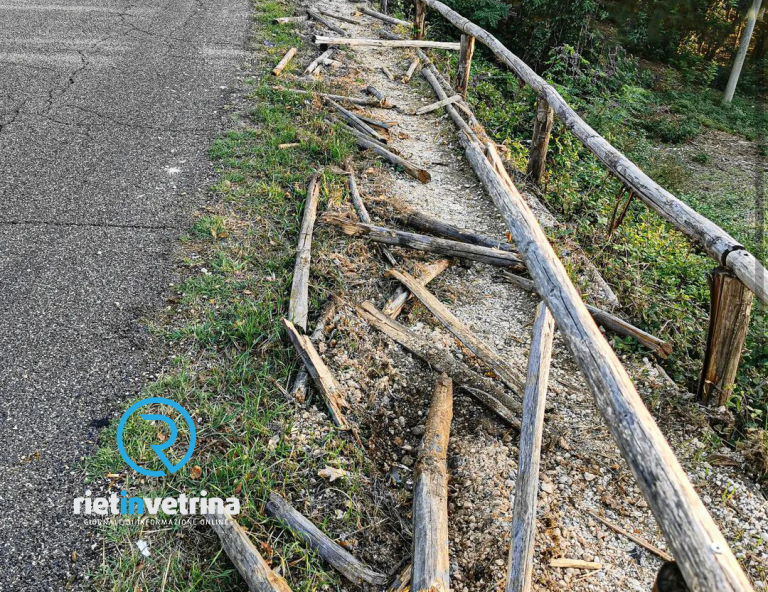 SEI TU IL REPORTER – “Verso il Santuario de La Foresta staccionata divelta o distrutta”