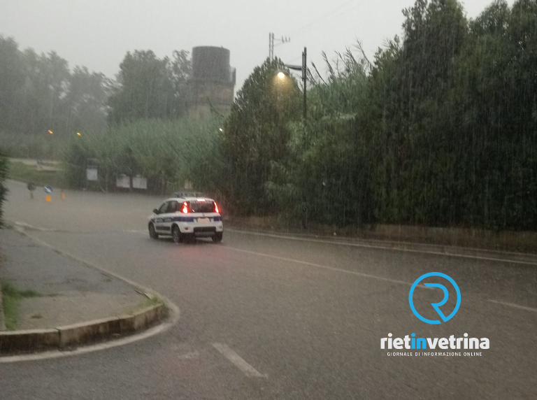 Maltempo, allagamenti a Passo Corese e Fiano Romano
