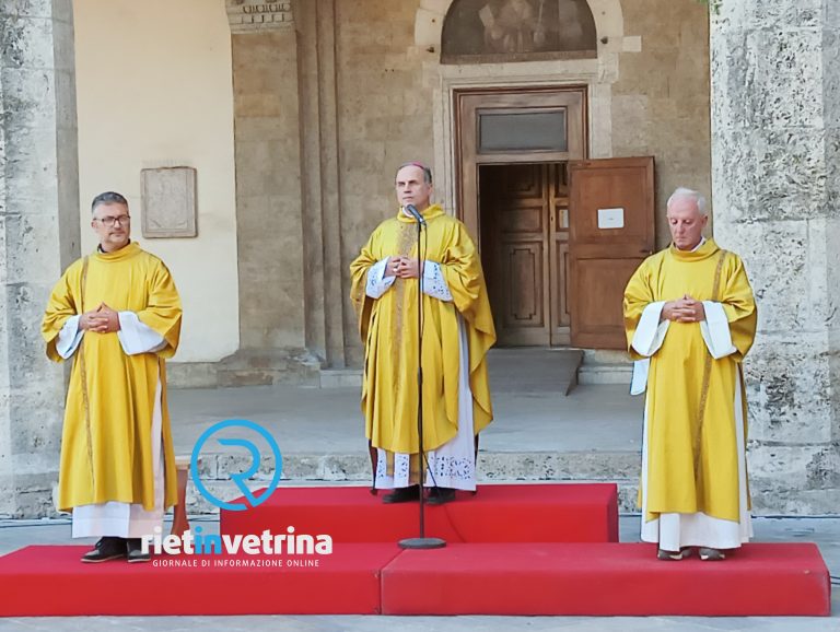 L’Omelia del vescovo Domenico Pompili nel giorno del suo addio a Rieti