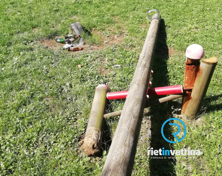 SEI TU IL REPORTER – Vandali in azione al Parco di Villette