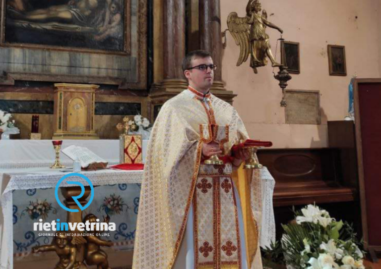 La Comunità ucraina di Rieti festeggia il compleanno di don Rostyslav