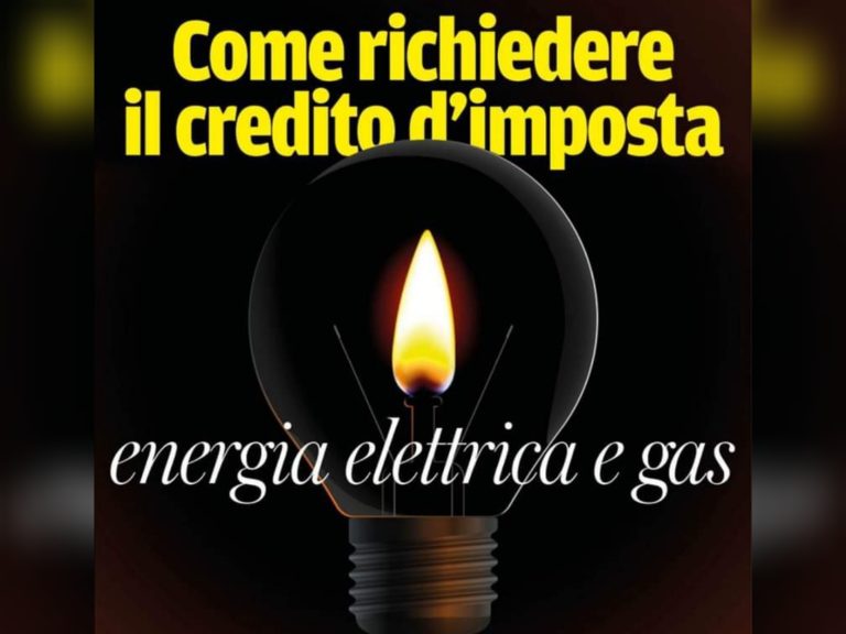 Come richiedere il Credito di Imposta Energia 2022