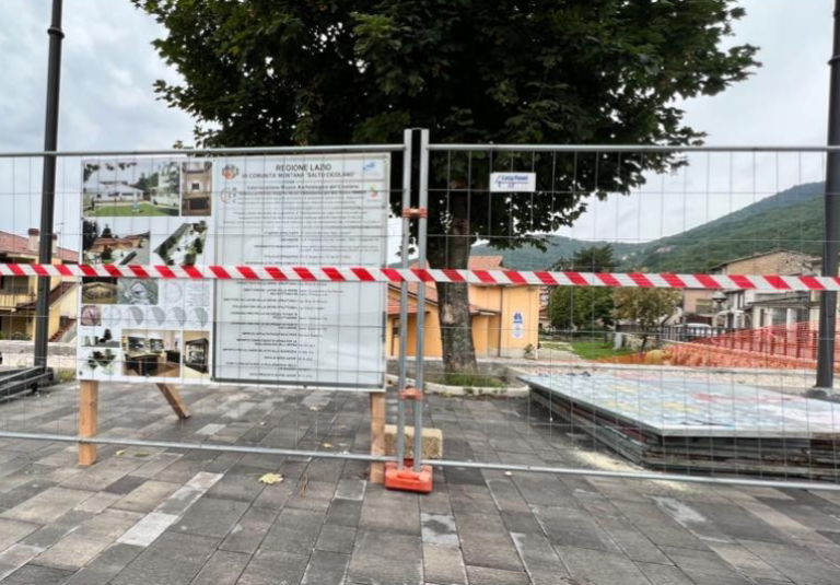 Iniziati a Borgorose i lavori di valorizzazione dei luoghi della cultura