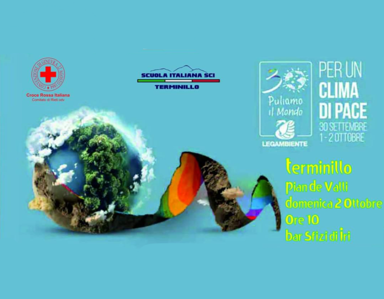 Il 2 ottobre sul Terminillo torna “Puliamo il mondo”