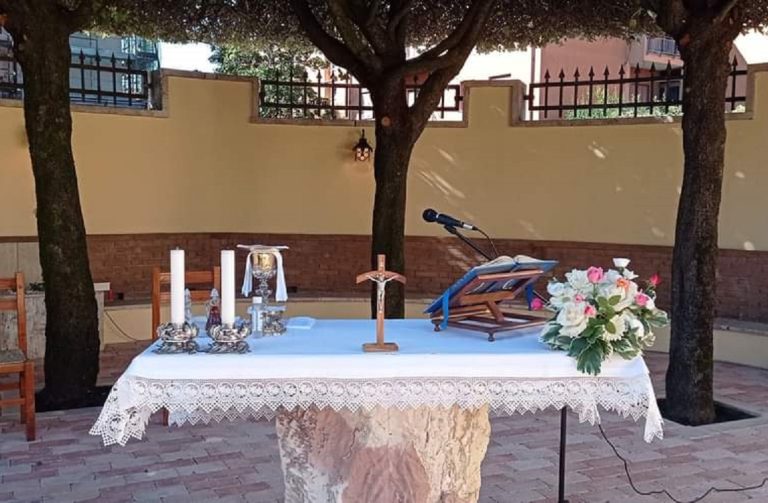Alla casa di riposo Santa Lucia inaugurato un nuovo altare