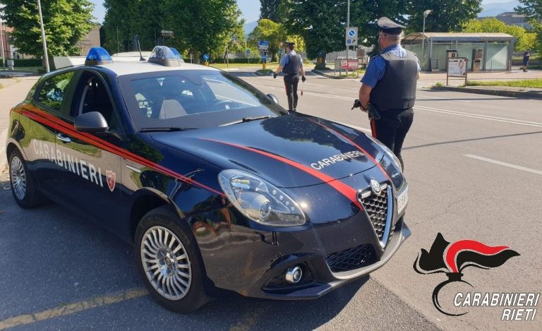 Carabinieri di Rieti denunciano 26enne rumeno per furto aggravato in un supermercato