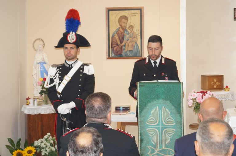Amatrice, commemorato il vicebrigadiere dei Carabinieri Gerardo Catena