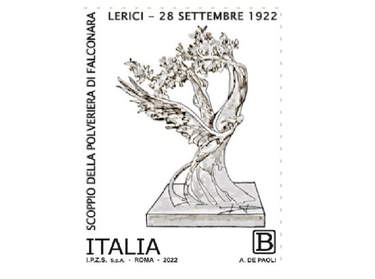 Emesso francobollo dedicato allo scoppio della Polveriera di Falconara
