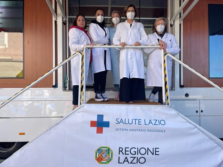 Terminato il tour ASL Rieti dedicato alla  prevenzione oncologica: 900 le prestazioni  erogate
