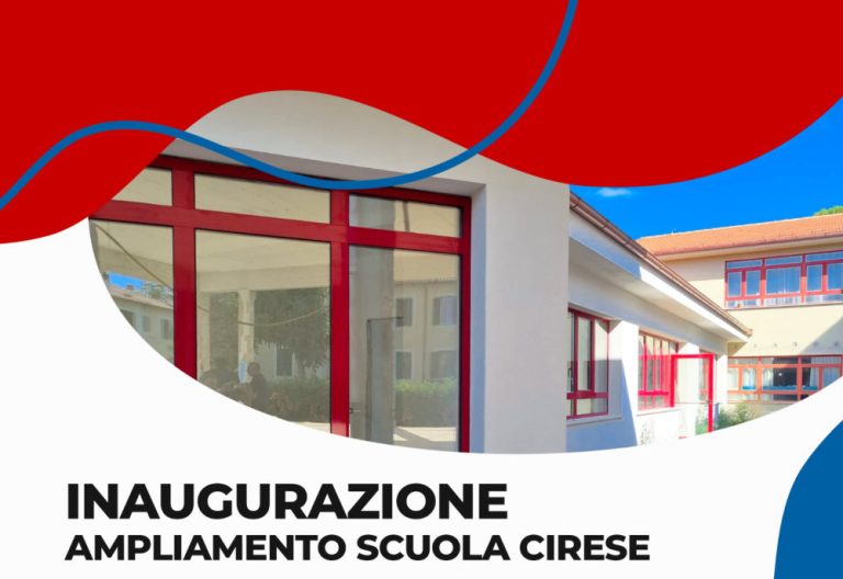 Inaugurazione ampliamento scuola Cirese