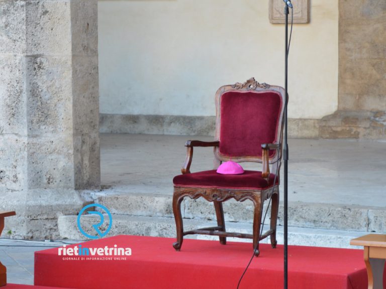 Pomeriggio di emozione. L’addio a Rieti di don Domenico – LE FOTO