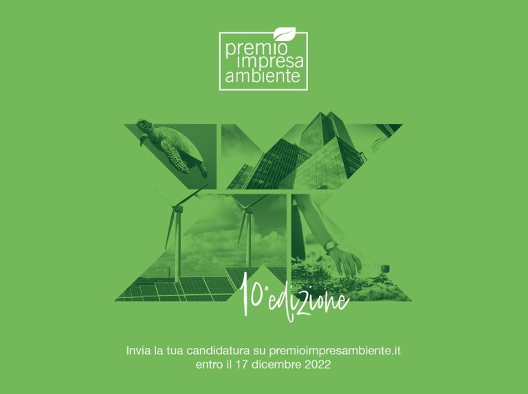 Premio Impresa Ambiente, al via le candidature