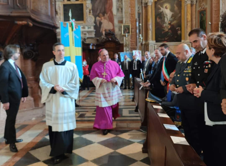 Calisse – Sinibaldi: “Al fianco del vescovo Pompili anche a Verona per testimoniare gratitudine”