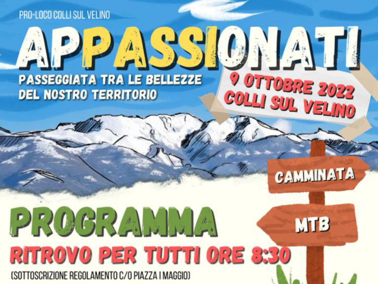 Il Team Amore & Vita Radiomondo il 9 ottobre a Colli sul Velino per la “Appassionati 2022”