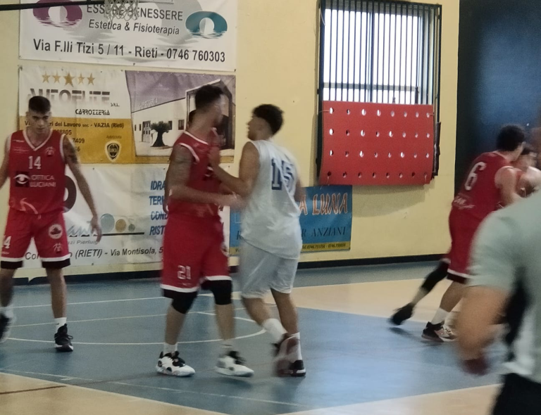 Basket Contigliano – Nestor Marsciano termina 64-87