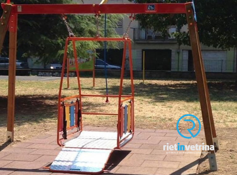 In arrivo giochi inclusivi al parco di Fara in Sabina. Cuneo – Corradini: “Promuoviamo l’accessibilità”
