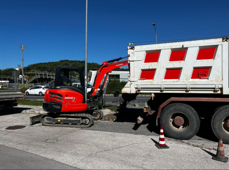 Miglioramento raccolta acque chiare, conclusi i lavori tra via De Gasperi e via Palieri