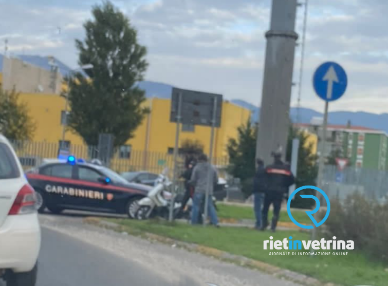 Incidente in via Togliatti zona Caserma GdF