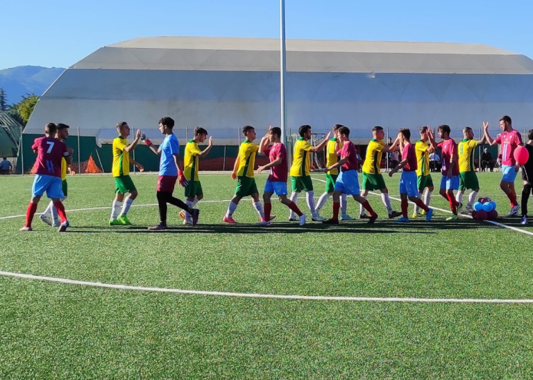 Nuova Rieti – Poggio Bustone giocata nel ricordo di Teo Giordani. Recriminazioni sull’arbitraggio