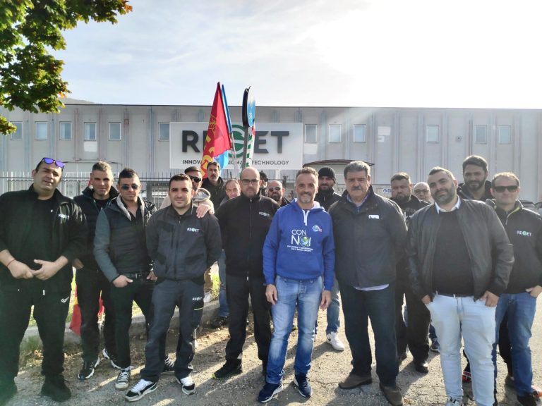 Reset, Paolucci e Ostili (UIL): “Istituzioni lavorino per risolvere vertenza”