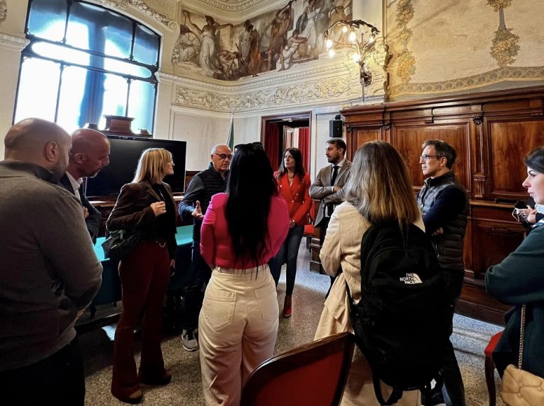Delegazione di Betlemme accolta al Comune di Rieti
