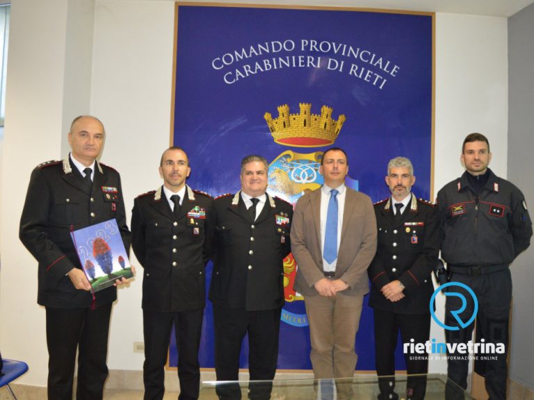 Presentato il Calendario Storico Arma Carabinieri 2023