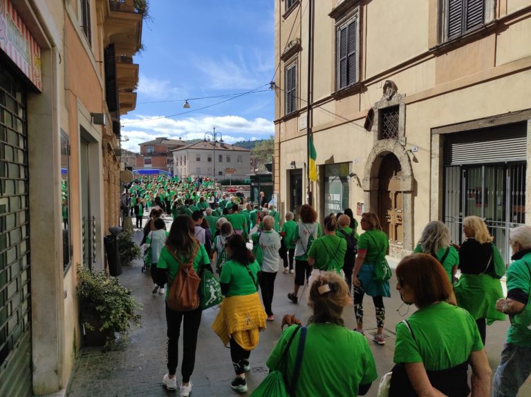 In tanti alla “Camminata per la vita 2022” di Alcli Donna