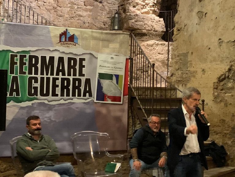 Svolta la presentazione del comitato Fermare la Guerra, “Salviamo l’Italia”