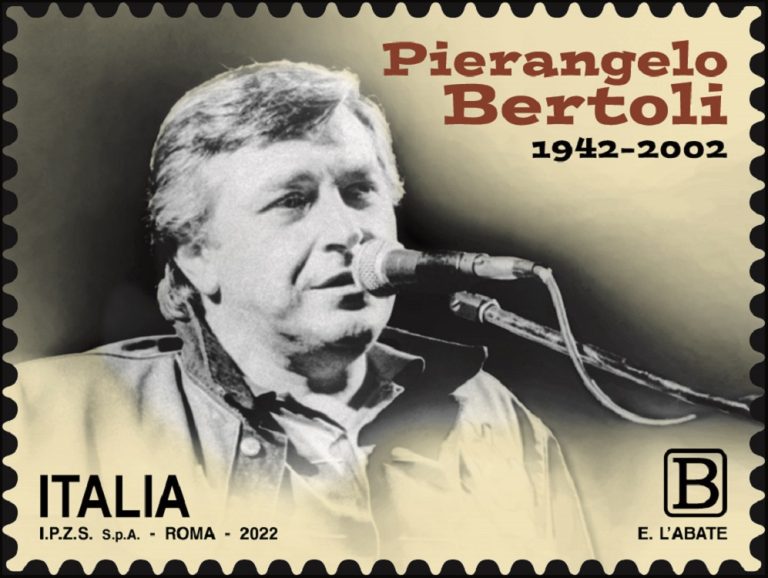 Emesso francobollo dedicato a Pierangelo Bertoli
