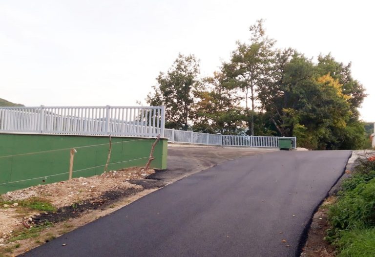 Cittareale, conclusi i lavori di ricostruzione muro di sostegno cimitero di San Lorenzo